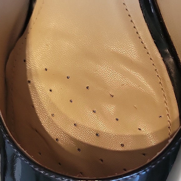 GEOX Patent Leather Slingback 2.5" mid-heels in black - Picture 9 of 9